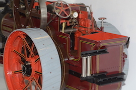 rear 1.5" Royal Chester Allchin live steam traction engine for sale