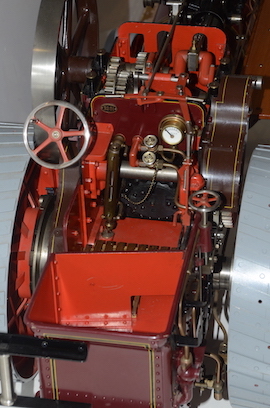1.5" Royal Chester Allchin live steam traction engine for sale