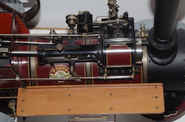 smokebox 1.5" Royal Chester Allchin live steam traction engine for sale