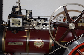 crank 1.5" Royal Chester Allchin live steam traction engine for sale