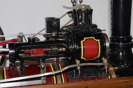 cylinder 1.5" Royal Chester Allchin live steam traction engine for sale
