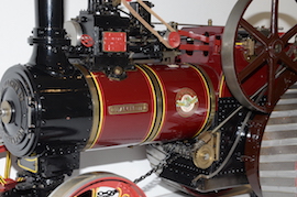 smokebox 1.5" Royal Chester Allchin live steam traction engine for sale