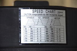 speeds Axminster ZX25M2 milling drilling machine for sale