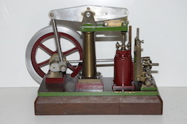 left vintage live steam beam engine for sale