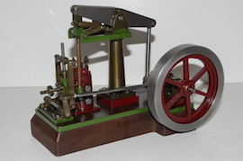 main vintage live steam beam engine for sale