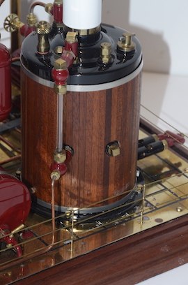 boiler veiw John Hemmens Beverley live steam plant Number 4 for sale Maxwell