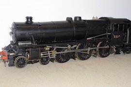 left 5" LMS Black 5 4-6-0 live steam loco for sale