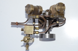 top blackgates twin oscillating live steam engine for sale