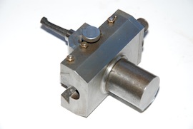 back view George Thomas 2mt boring head milling machine for sale