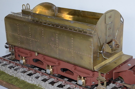 main 3.5" Britannia 4-6-2 live steam loco LBSC for sale