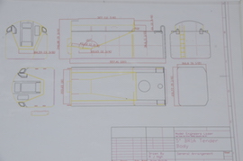dwg3 5" Britannia 4-6-2 live steam loco Spink casting kit for sale + Perrier Reeves boiler.