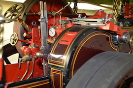 Burrell Showmans live steam traction engine Dragon for sale