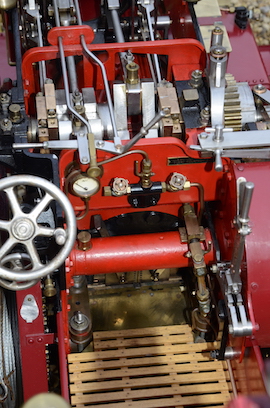 motion view 2" Burrell Showmans live steam traction engine Dragon for sale