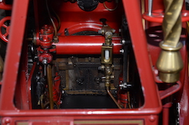 door Exhibition 2" Burrell Showmans live steam traction engine for sale.