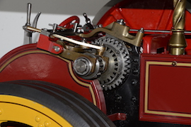 gear2 Exhibition 2" Burrell Showmans live steam traction engine for sale.