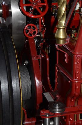 winch Exhibition 2" Burrell Showmans live steam traction engine for sale.