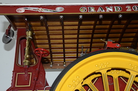 wood2 Exhibition 2" Burrell Showmans live steam traction engine for sale.