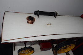 top Exhibition 2" Burrell Showmans live steam traction engine for sale.