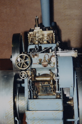 old3 Exhibition 2" Burrell Showmans live steam traction engine for sale.