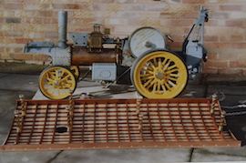 old10 Exhibition 2" Burrell Showmans live steam traction engine for sale.