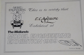 midlands2 Exhibition 2" Burrell Showmans live steam traction engine for sale.