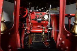 backhead Exhibition 2" Burrell Showmans live steam traction engine for sale.