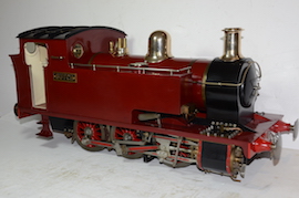 right view 5" Butch live steam tank loco 060 for sale