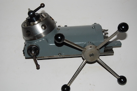 front view myford tailstock capstan 6 station turret for sale
