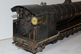 back view Caterpillar 2.5" LBSC rare live steam loco Union Pacific 9000 class 4-12-2 for sale