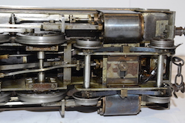motion2 view Caterpillar 2.5" LBSC rare live steam loco Union Pacific 9000 class 4-12-2 for sale