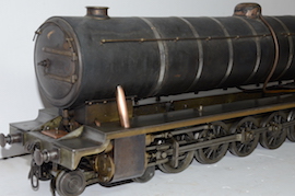 smokebox view Caterpillar 2.5" LBSC rare live steam loco Union Pacific 9000 class 4-12-2 for sale