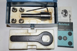 main view clarkson autolock 2MT collet holder for milling machine for sale