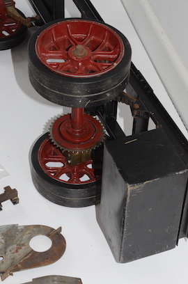 chassis 2" Clayton live steam wagon truck for sale