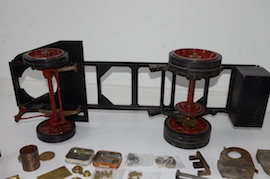 under 2" Clayton live steam wagon truck for sale