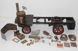all 2" Clayton live steam wagon truck for sale