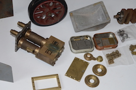parts 2" Clayton live steam wagon truck for sale