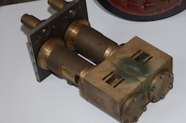 valve 2" Clayton live steam wagon truck for sale