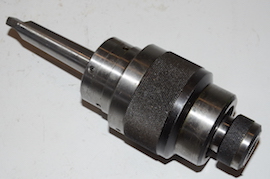 main Alfred Herbert Coventry No3 Saftap tapping collet chuck head 2MT