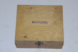 main view Myford collet box for sale