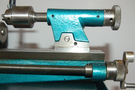 Cowells ME90 ME 90 lathe for sale  tailstock end view