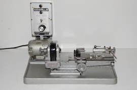 front view  Cowells CW90  Clockmakers watchmakers  lathe for sale