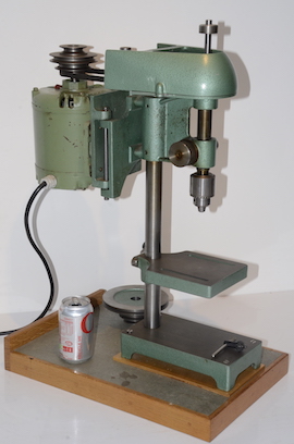 right Cowells type 3 MD pillar drill bench drilling.