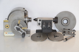 main Vertex BS-0 dividing head & tailstock for milling machine for sale