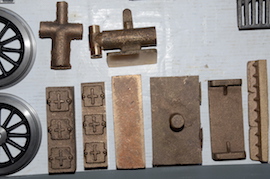 parts10 3.5" Doris LBSC Black 5 4-6-0 LMS live steam loco castings for sale