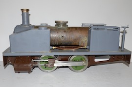 main view Dougal 5" live steam loco 040 tank for sale