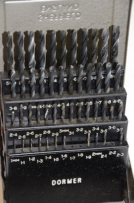 main vew Dormer metric drills boxed