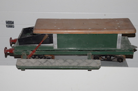 brake 5" live steam driver's truck braked passenger wagon for sale