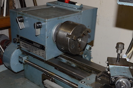 chuck Emcomat 7 Emco lathe with milling column head attachment for sale