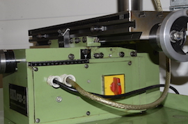 head view Emco FB2 U2 vertical milling machine for sale