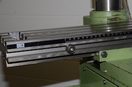 column view Emco FB2 U2 vertical milling machine for sale